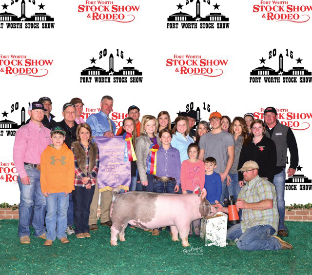 Mikala Grady Champion Barrow Fort Worth