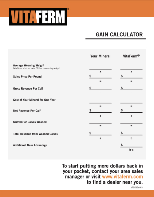 Gain Calculator