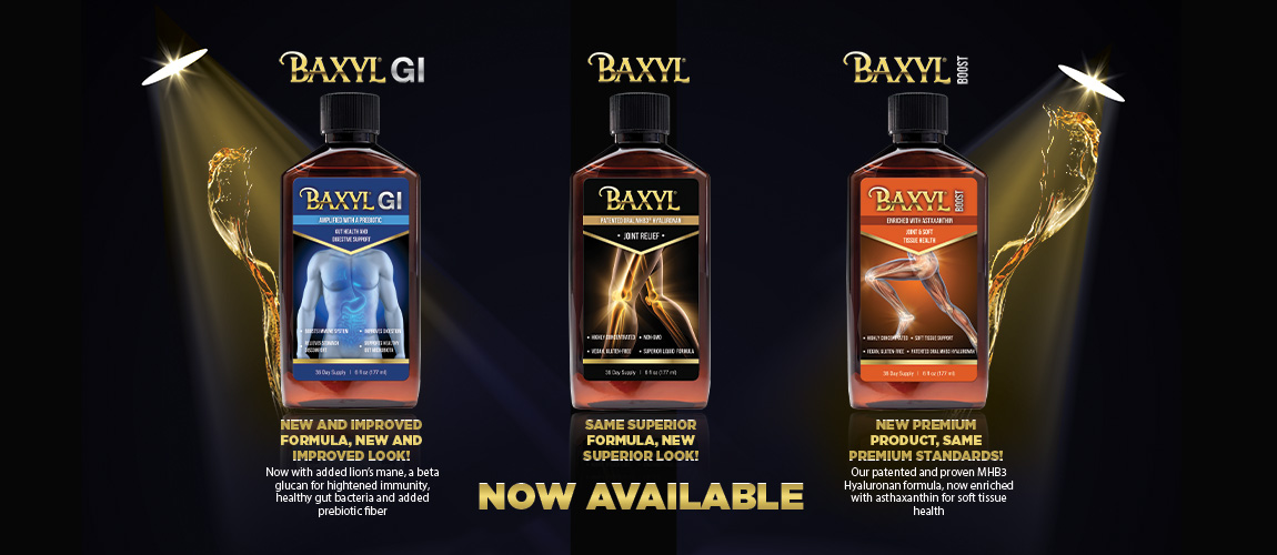 Baxyl Product Line: NOW AVAILABLE!
