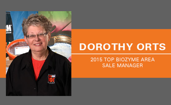 Dorothy Orts :: 2015 Top Biozyme Area Sales Manager