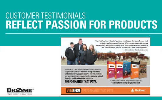 Customer Testimonials Reflect Passion for Products