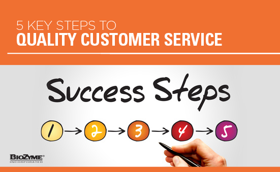 5 Key Steps To Quality Customer Service