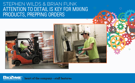 Stephen Wilds And Brian Funk: Attention To Detail Is Key For Mixing Products, Prepping Orders