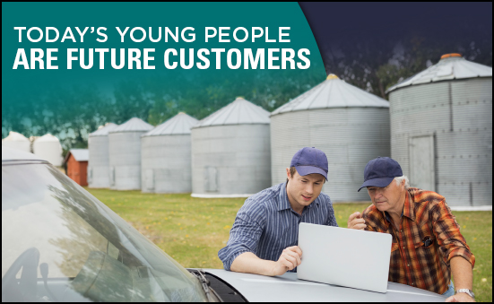 Today’s Young People are Future Customers