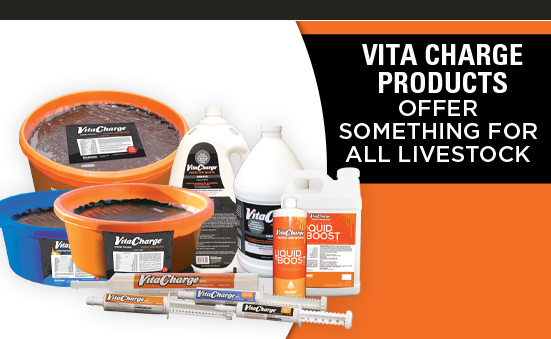 Vita Charge Products Offer Something For All Livestock