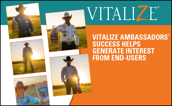 Vitalize Ambassadors’ Success Help Generate Interest from End-Users