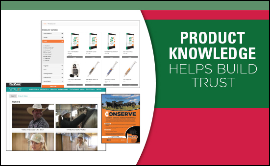 Product Knowledge Helps Build Trust