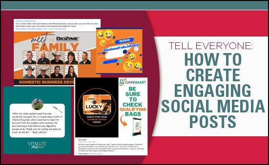 TELL EVERYONE: HOW TO CREATE ENGAGING SOCIAL MEDIA POSTS