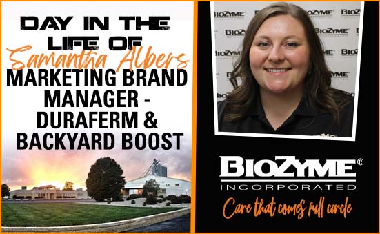 2023 A Day in the Life of a BioZyme® Employee Samantha Albers