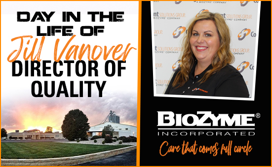 2023 A Day in the Life of BioZyme® Employee Jill Vanover