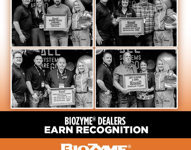BioZyme® Dealers Grow Animal Health and Supplement Businesses to Earn Achievements
