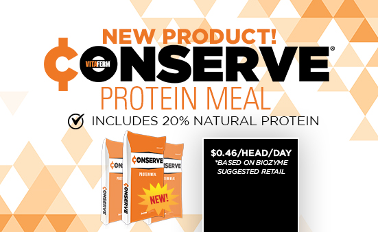 NEW PRODUCT AVAILABLE: VITAFERM CONSERVE® PROTEIN MEAL