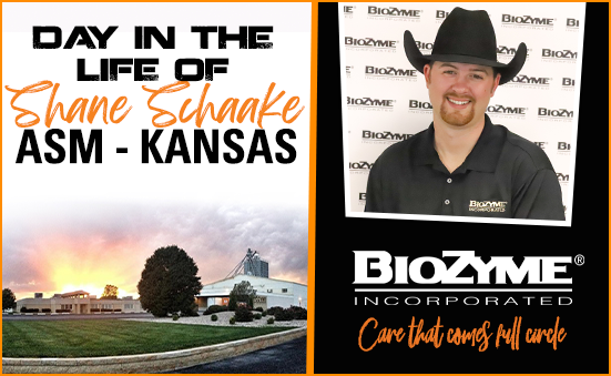 A Day in the Life of BioZyme Employee Shane Schaake