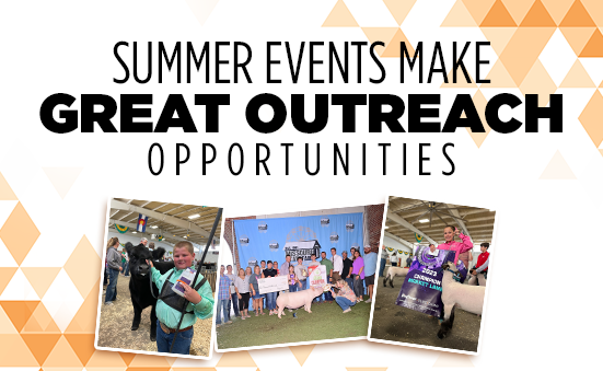 Summer Events Are Great Outreach Opportunities