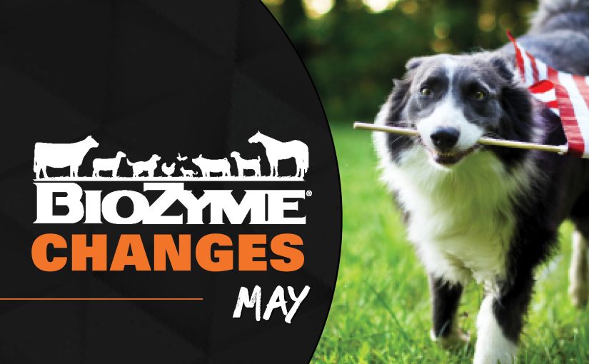 CHANGES COMING IN MAY