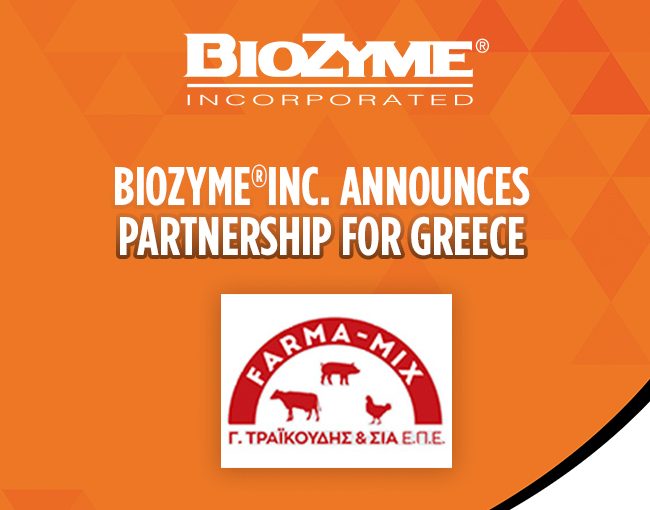 BioZyme® Inc. Announces Partnership in Greece