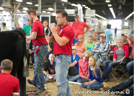 Josh Elder teaching youth