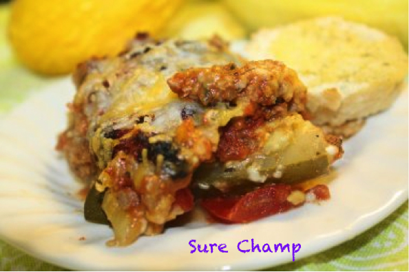 Sure Champ Pork & Vegetable Lasagna