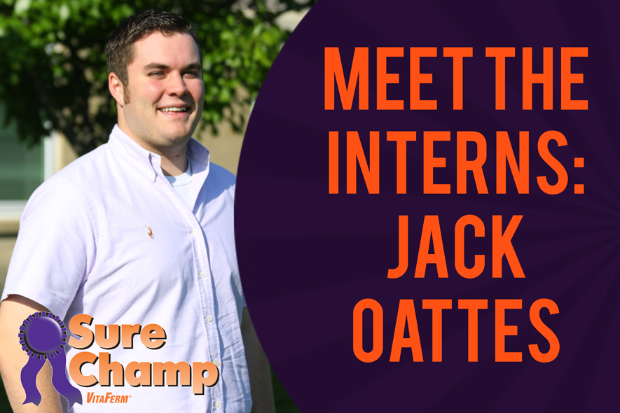 Sure Champ Intern Jack Oattes