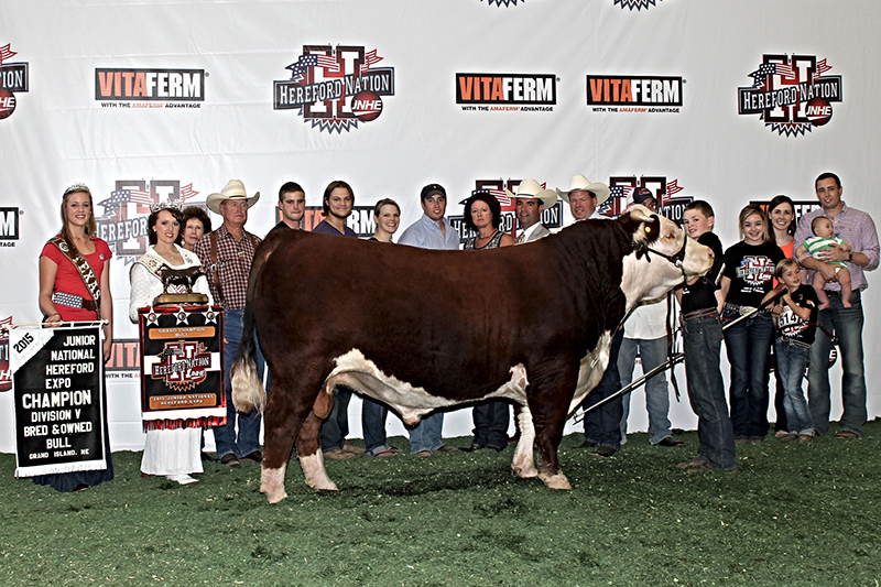 _JNHE 2015-Grand Bred and Owned Bull Bryden Barber TX