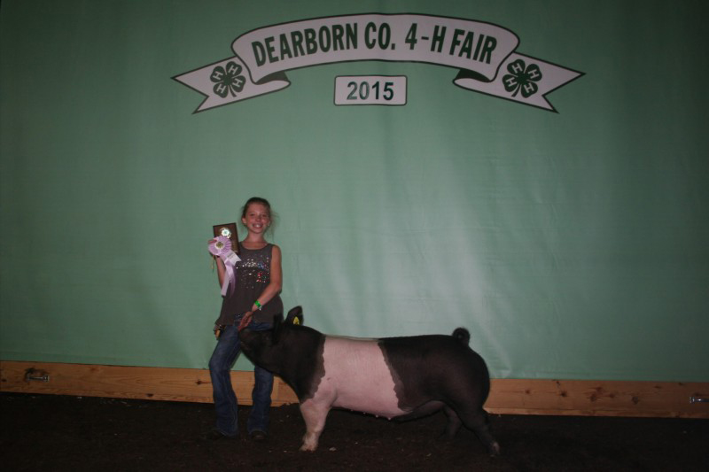 Izabella Bear-Reseve Division Lightweight-Deaborn County Fair