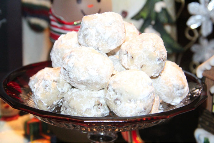 modern day snowball cookies