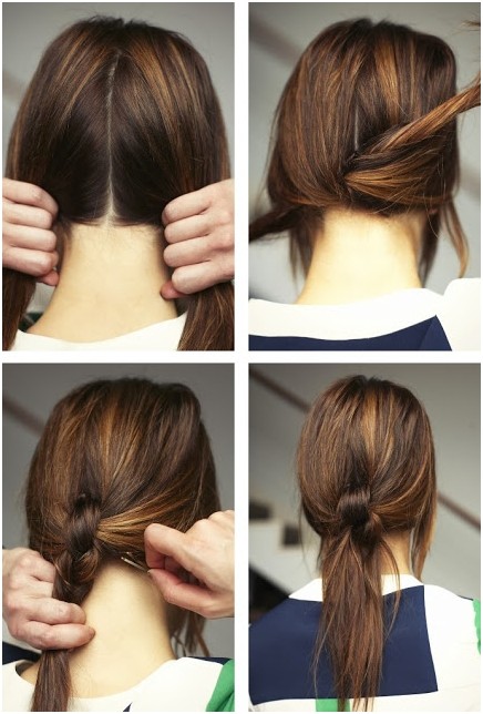 low-knotted-ponytail