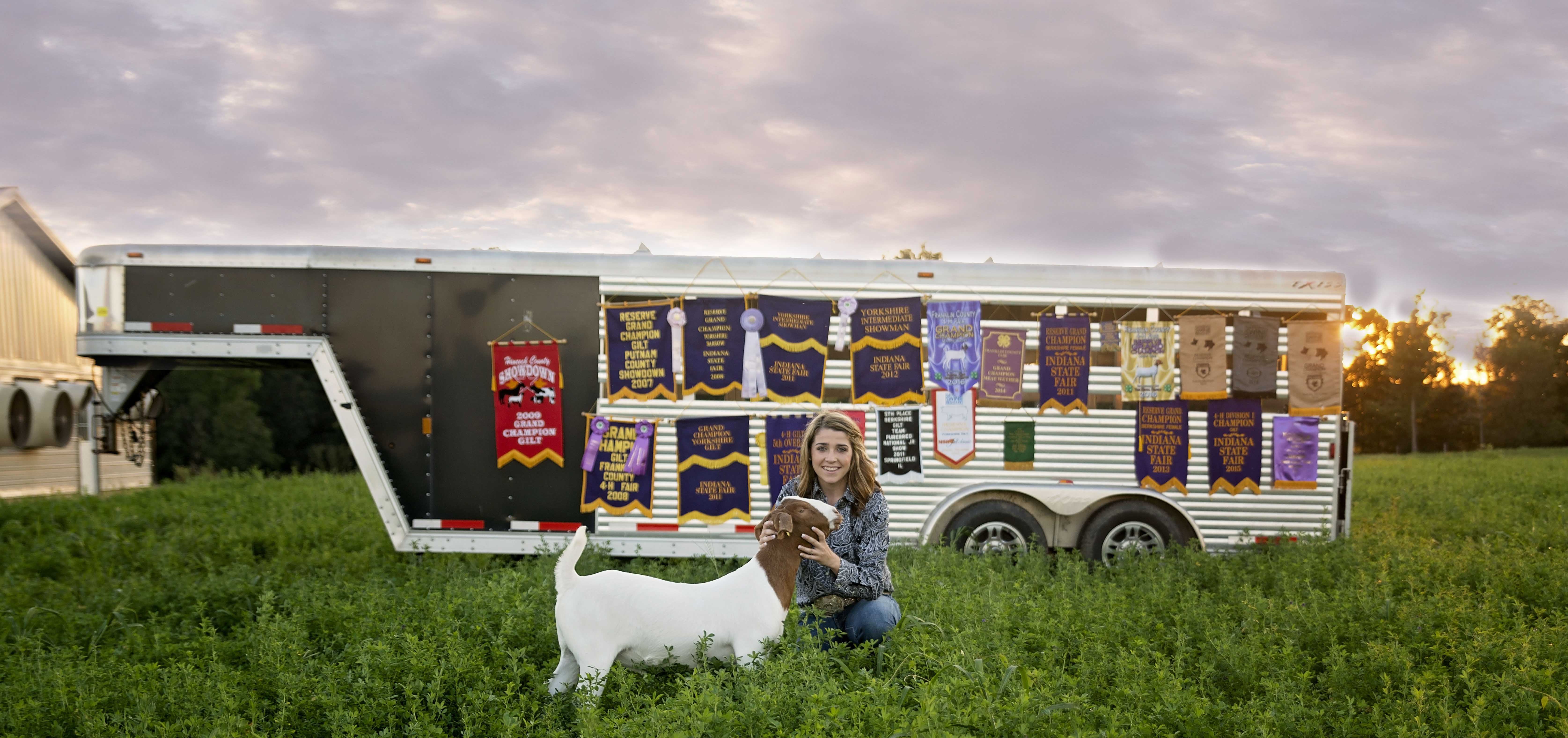 Sure Champ Senior Photos: Show Goats