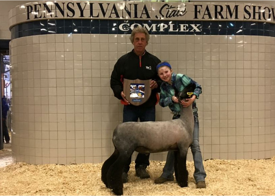 18 PA State Farm Show, Grand Champion Lightweight, Shown by Ava Kitner Champ