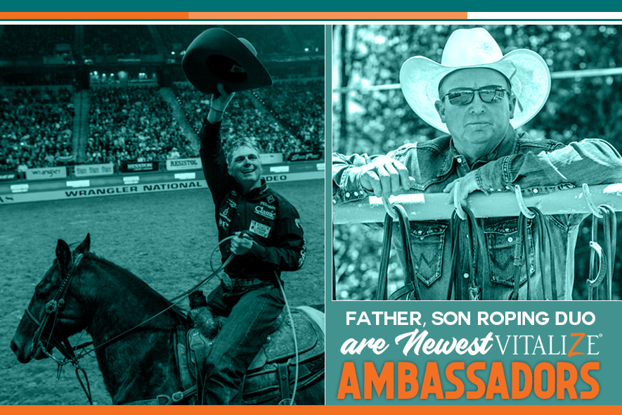 Father, Son Roping Duo are Newest Vitalize Ambassadors - Vitalize